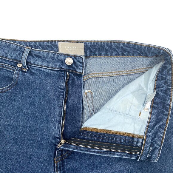 EVERLANE The Curvy Way High Jean medium wash women’s 32R organic sustainable - Picture 4 of 11